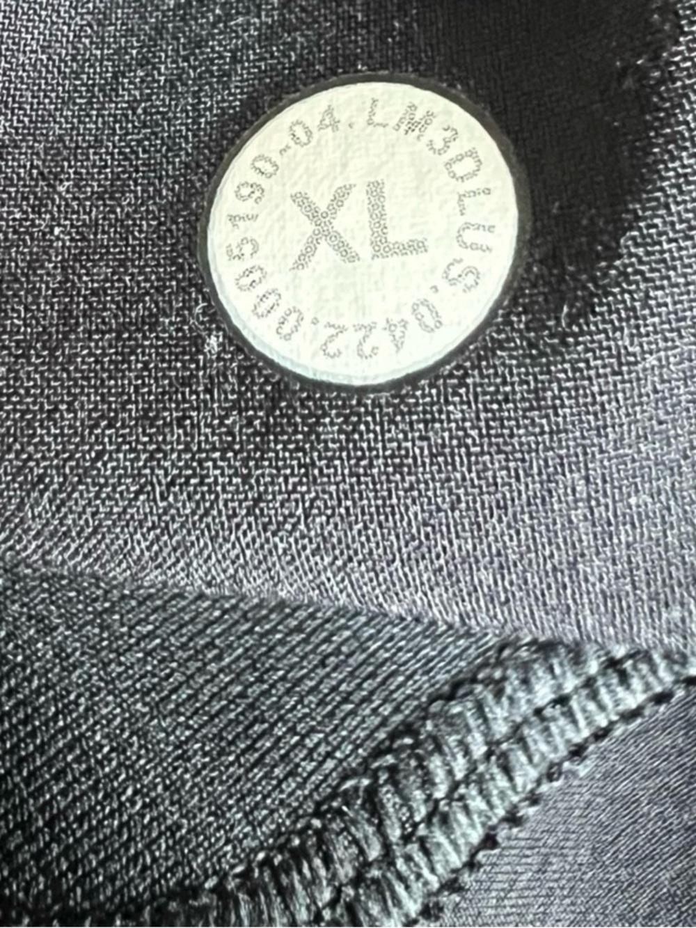 Lululemon At Ease Half-Zip Heathered Black Size XL - Picture 8 of 10